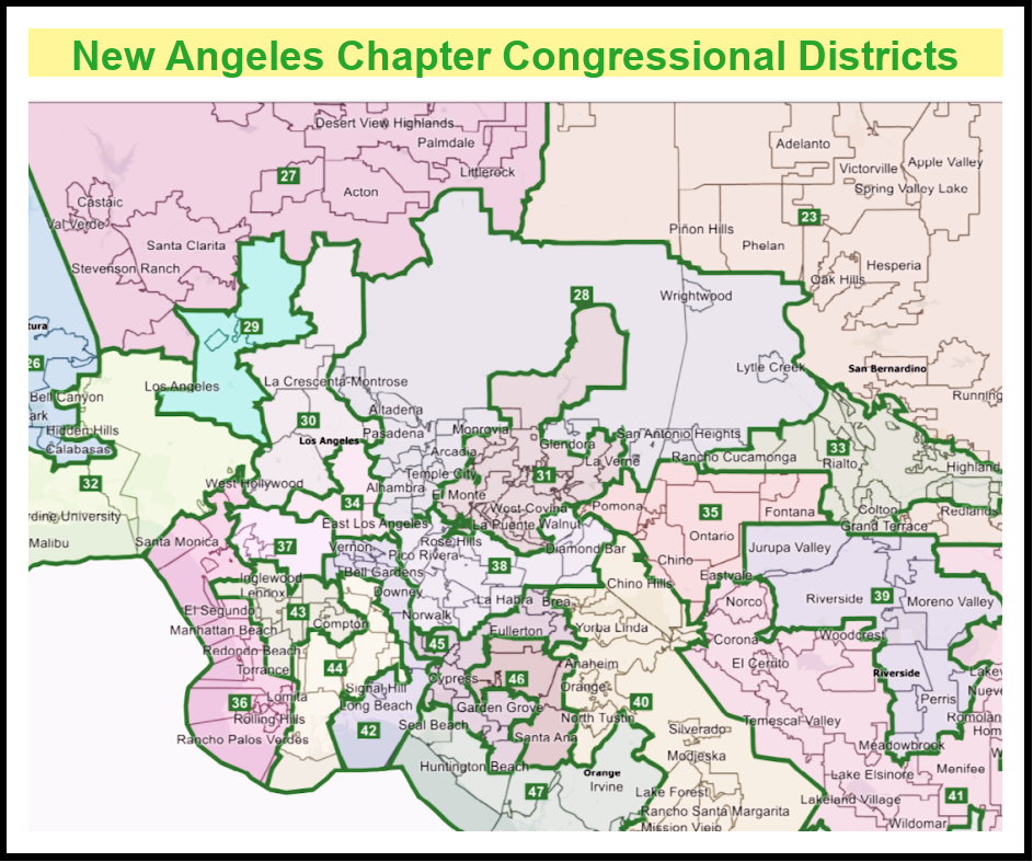 New California Legislative and Congressional Districts Boost Influence